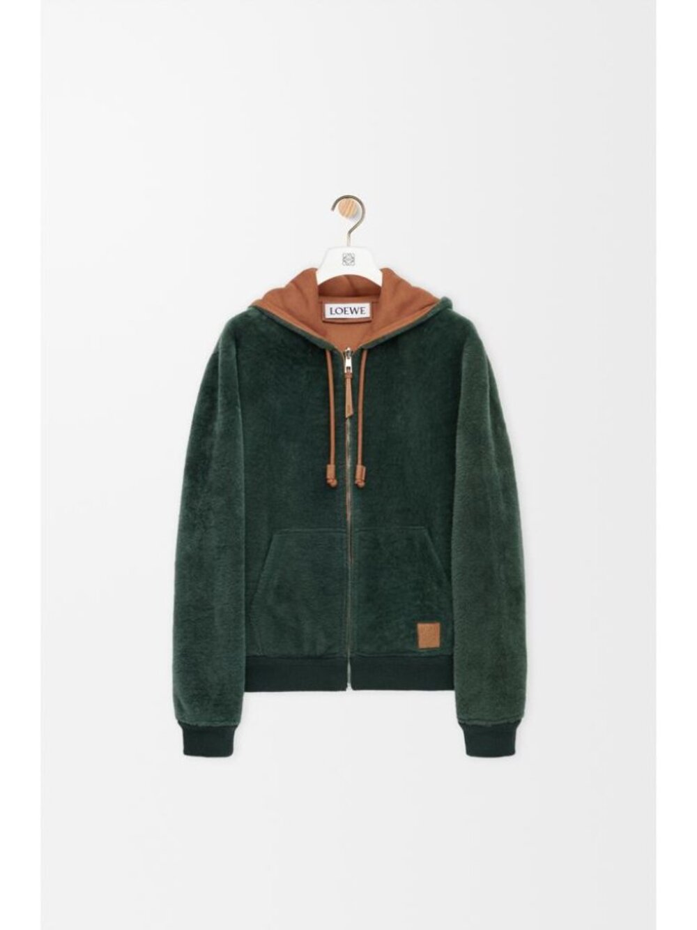 Loewe Hoodie Sweatshirt In Shearling Tag Size 50 Men